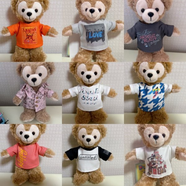 画像3: 歴代嵐Tシャツストラップダッフィー (3)