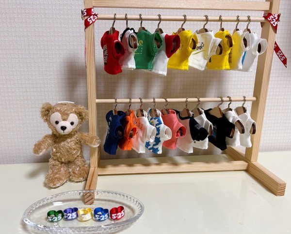 画像4: 歴代嵐Tシャツストラップダッフィー (4)