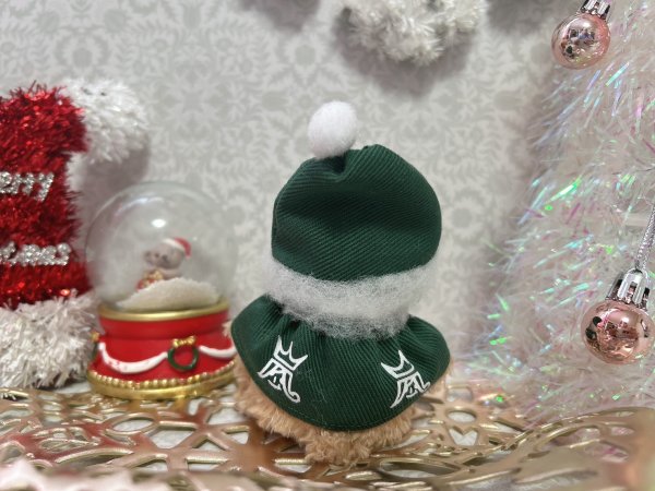画像2: 嵐クリスマス、ストラップダッフィー(グリーン) (2)